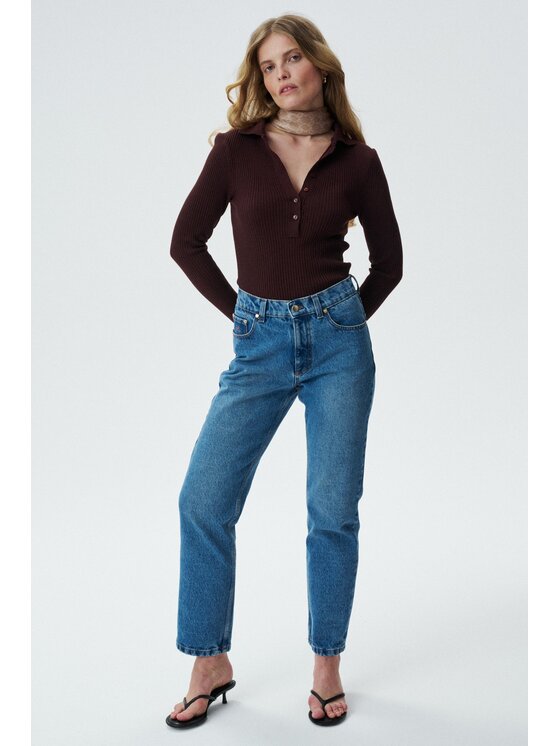 MARI PRETI MARI PRETI Maglione Grace Marrone Regular Fit