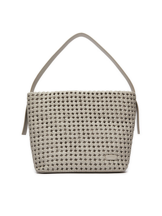 Calvin Klein Kabelka Ck Braided Medium Shopper K60K612131 Sivá