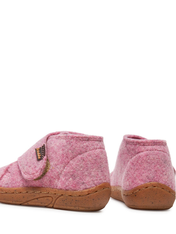 Froddo Froddo Kapcie Minni Wooly G1700343-8 M Różowy