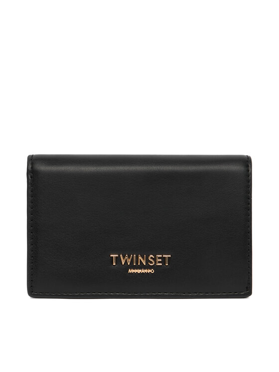 TWINSET TWINSET Velika ženska denarnica 252TL8013 Črna
