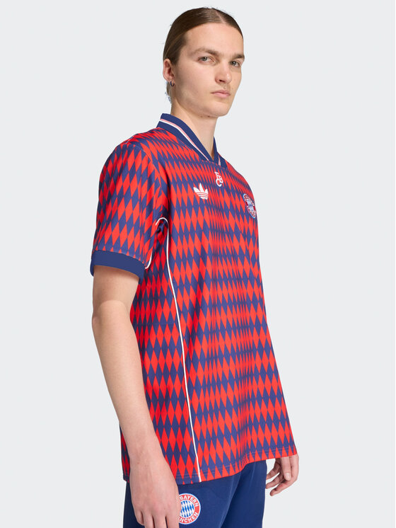 adidas adidas Koszulka techniczna FC Bayern Czerwony Loose Fit
