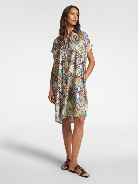 Elena Mirò Elena Mirò Vestito da giorno 7004E000322N002 Blu Regular Fit