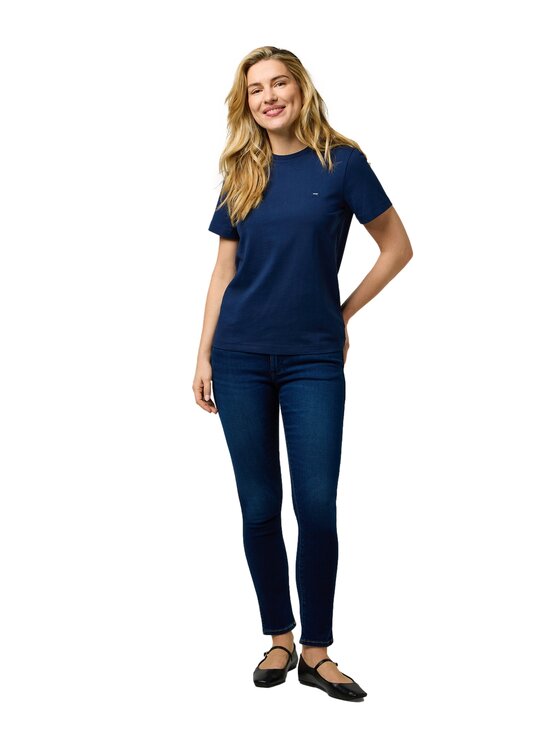 Wrangler Wrangler Jeansy 112371151 Granatowy Slim Fit
