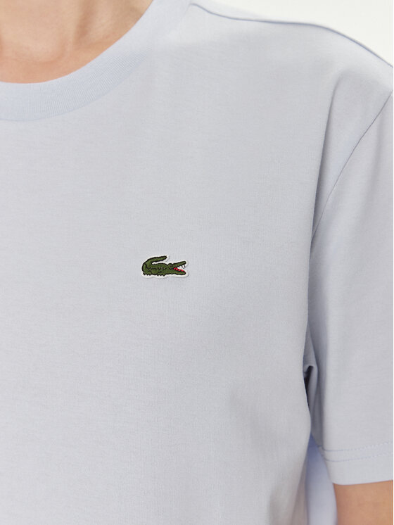 Lacoste Lacoste T-krekls TF7215 Gaiši zils Loose Fit