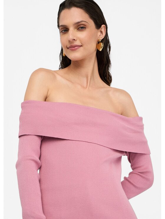 Liu Jo Liu Jo Maglione MF5439MS49I61712 Rosa Slim Fit