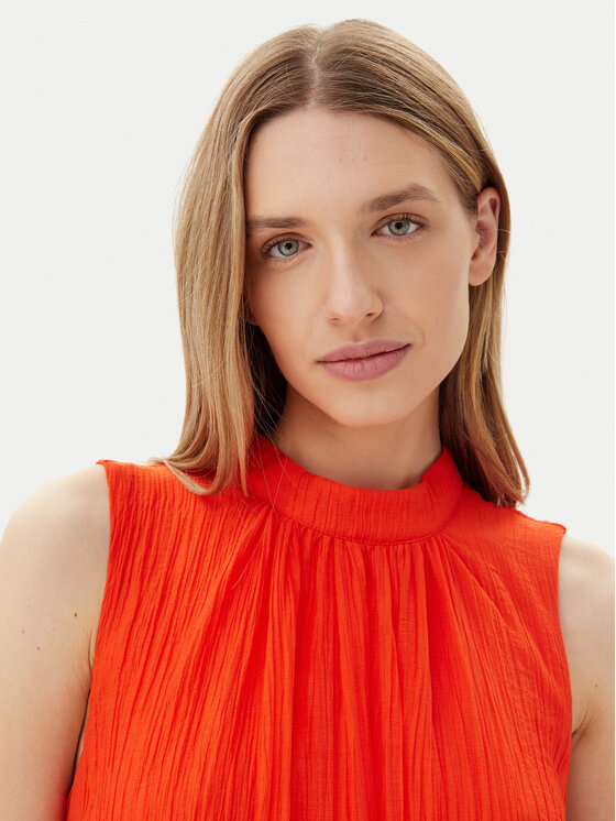 YAS YAS Vestito estivo Twigsy 26037703 Rosso Relaxed Fit