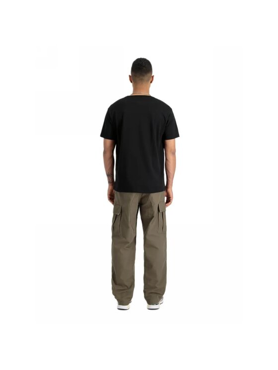 Alpha Industries Alpha Industries Tričko AI.148526 Čierna Regular Fit