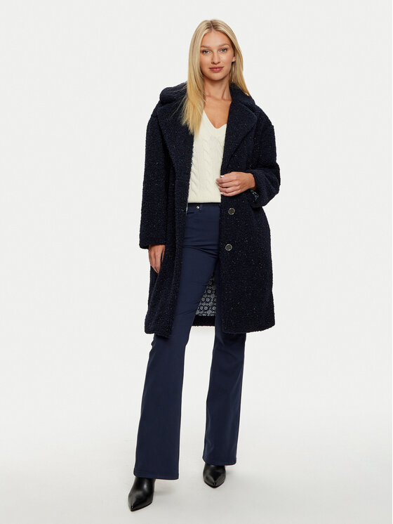 Guess Guess Ziemas mētelis Berenice W4BL10 WGHS0 Tumši zils Regular Fit