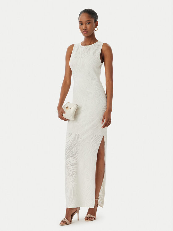 Guess Guess Strickkleid W6GK81 Z0680 Creme Slim Fit