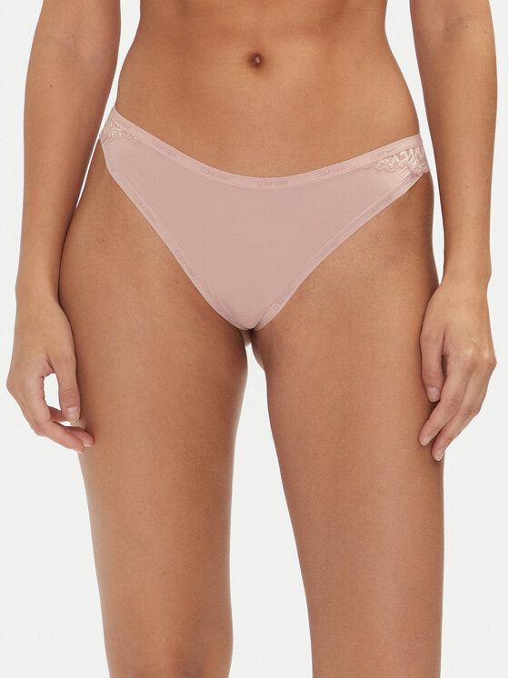 Calvin Klein Underwear Brazīļu stila biksītes 000QF7829E Rozā