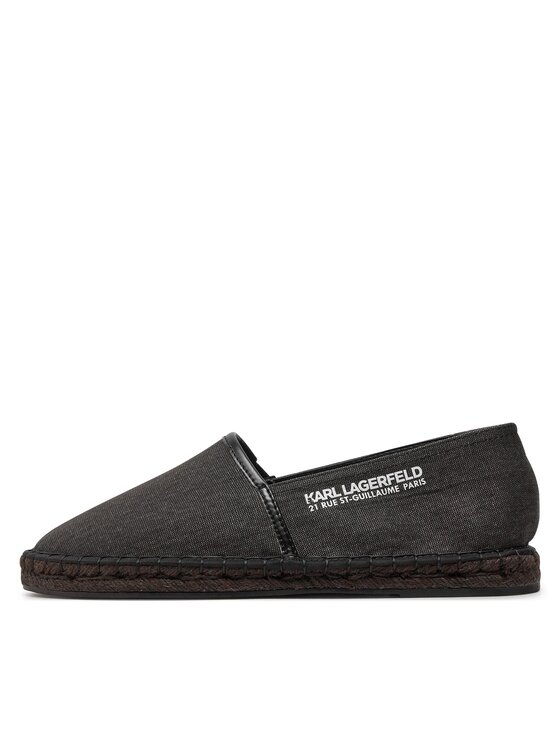 KARL LAGERFELD KARL LAGERFELD Espadrilky KL70119 Čierna