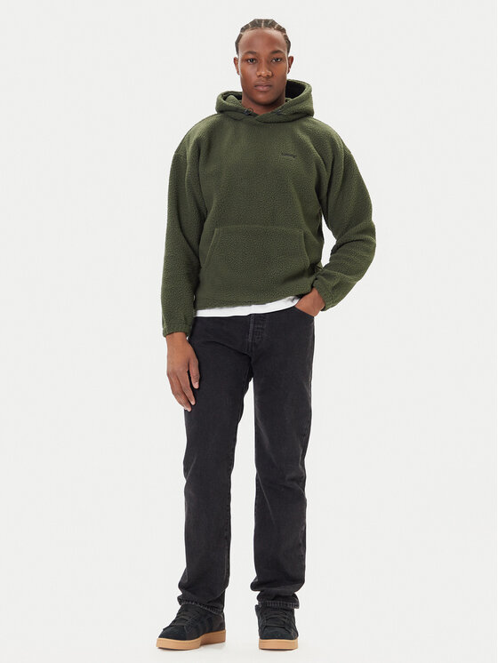 Levi's® Levi's® Bluză Cozy Up A1034-0029 Verde Relaxed Fit