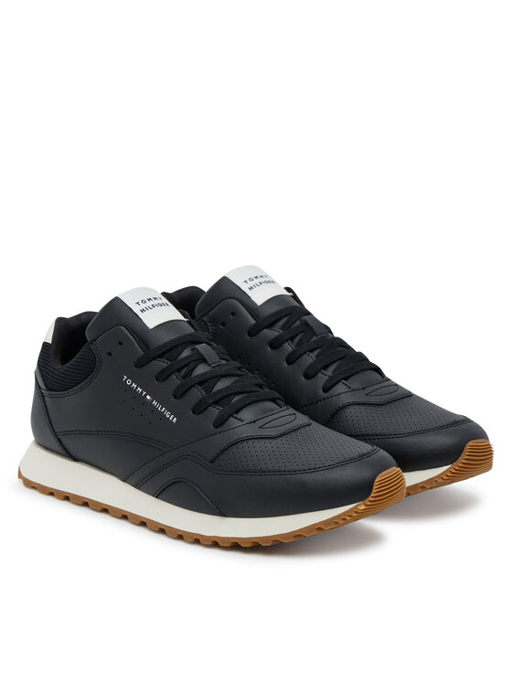 Tommy Hilfiger Tommy Hilfiger Laisvalaikio batai New Runner Eva Ess FM0FM05512 Juoda