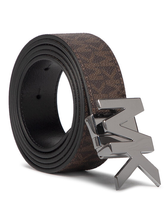 MICHAEL Michael Kors MICHAEL Michael Kors Női öv 34mm Ctfr Mk Buckle Belt 39H9LBLY1U Barna