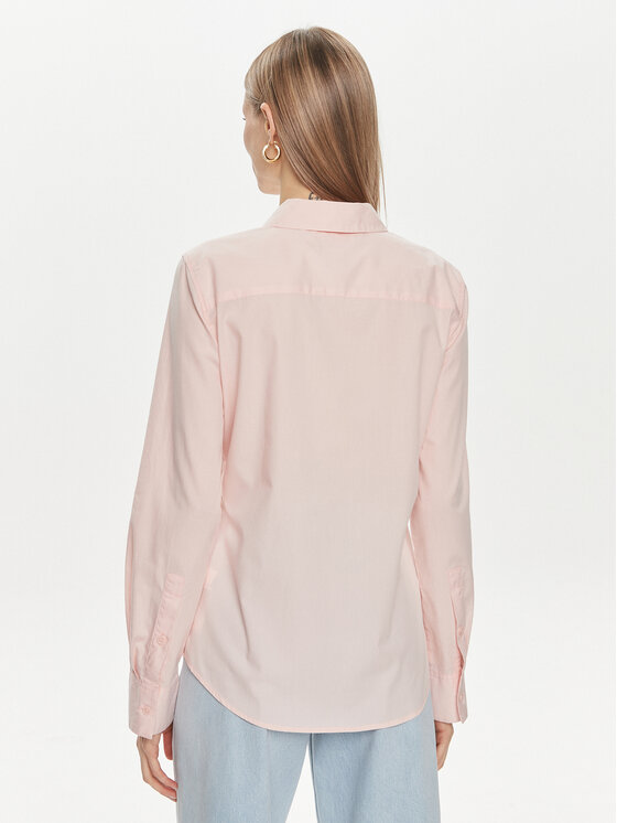 Tommy Hilfiger Tommy Hilfiger Camicia WW0WW43344 Rosa Regular Fit