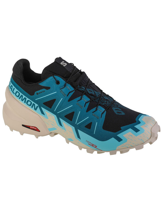 Salomon, Rozmiar 45/1/3, Niebieski, Salomon Speedcross 6 GTX