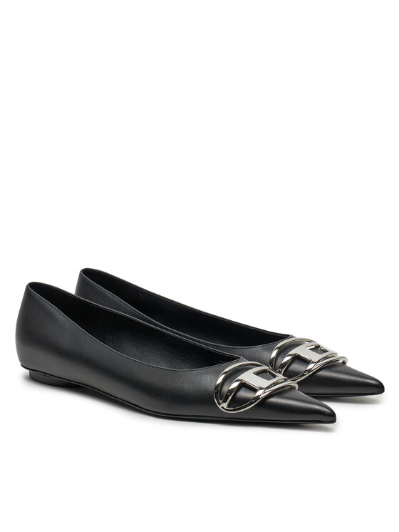 Diesel Diesel Balerinos D-Venus Bal Y03452 PR818 T8013 Juoda