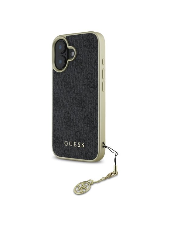 Guess Guess Etui na telefon iPhone 16 Czarny