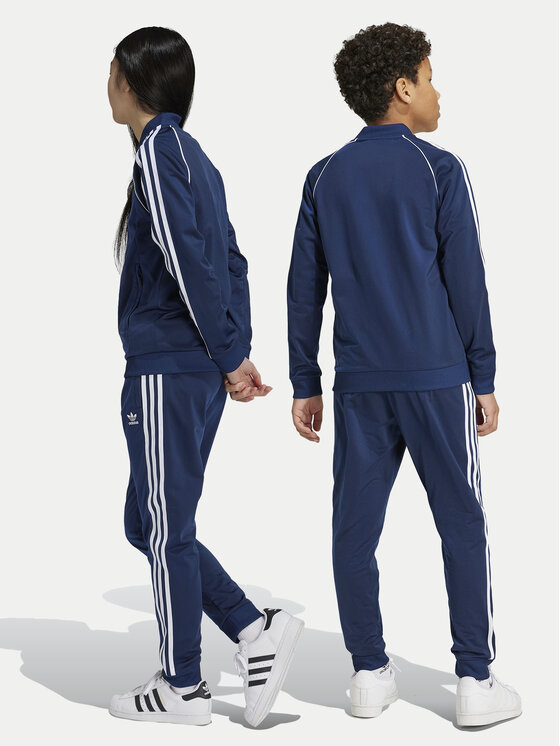 adidas adidas Долнище анцуг adicolor SST IY7466 Тъмносин Regular Fit