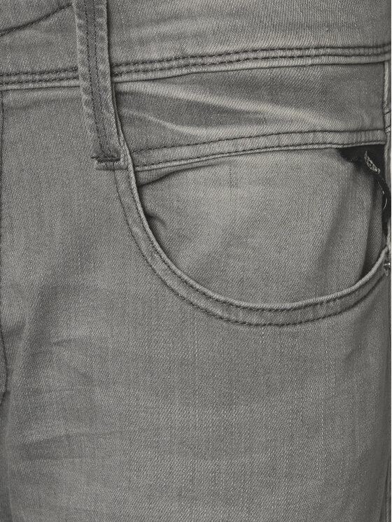REPLAY Replay Blugi M914Y.000.51A 626 Gri Slim Fit
