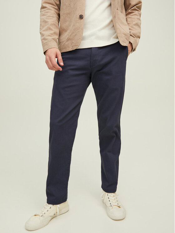 Pantaloni chino Kane 12212937 Blu scuro Relaxed