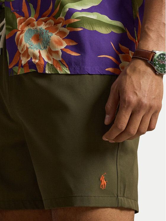 Polo Ralph Lauren Polo Ralph Lauren Pantaloni scurți pentru înot 710957782510 Verde Classic Fit