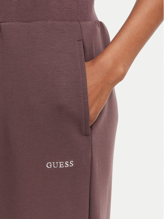 Guess Guess Pantaloni da tuta V6GB14 K3251 Marrone Regular Fit