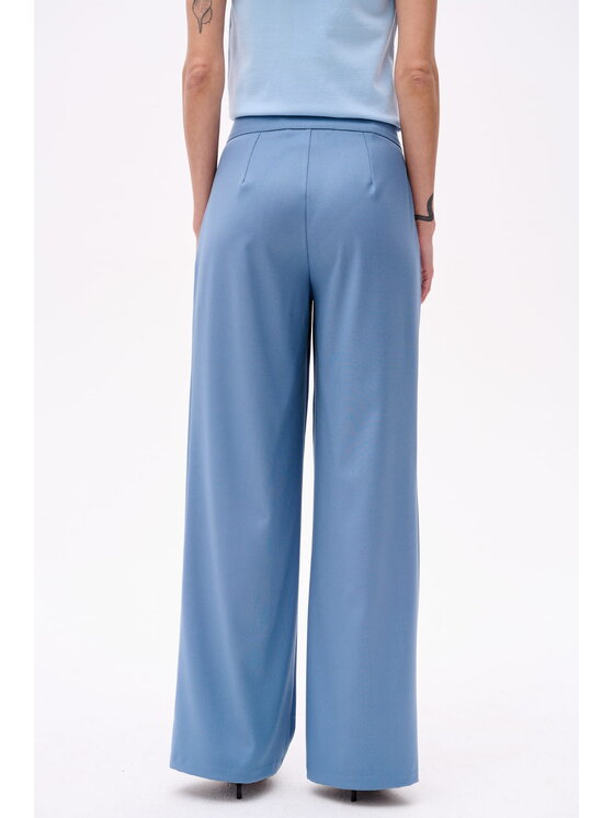 blue shadow blue shadow Spodnie damskie Luna 2 Niebieski Regular Fit