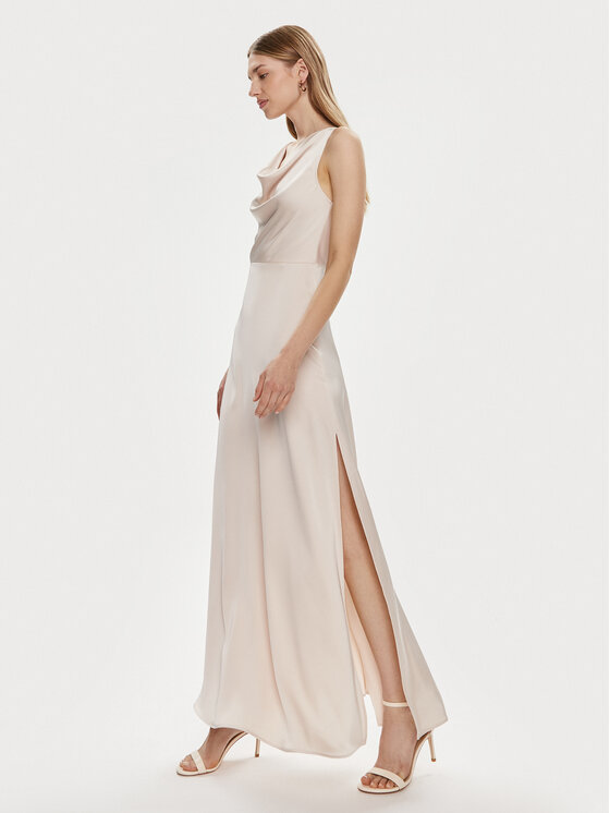 MAX&Co. MAX&Co. Rochie de seară York 2416221164200 Écru Regular Fit