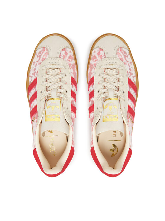 adidas adidas Sneakersy Gazelle Bold X Liberty London JR8885 Écru