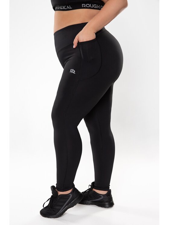 ROUGH RADICAL ROUGH RADICAL Getry OPTIMAL + Czarny Skinny Fit