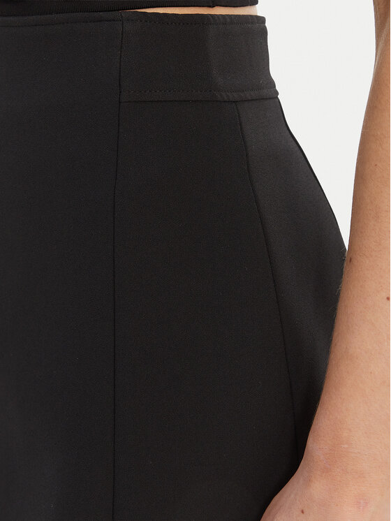 Elisabetta Franchi Elisabetta Franchi Midi krilo GO-150-61E2 Črna Regular Fit