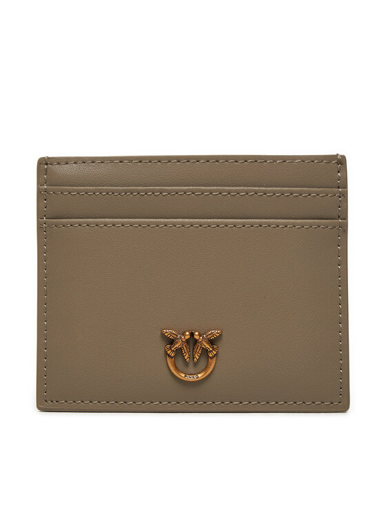 Pinko Kredītkaršu turētājs Card Holder Simply AI 24-25 PCPL 103762 A0F1 Bēšs