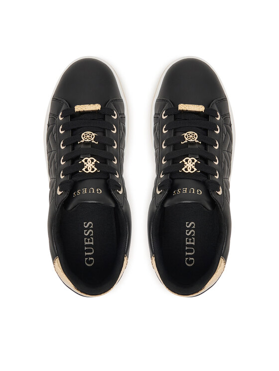 Guess Guess Сникърси FLFSOT ELE12 Черен