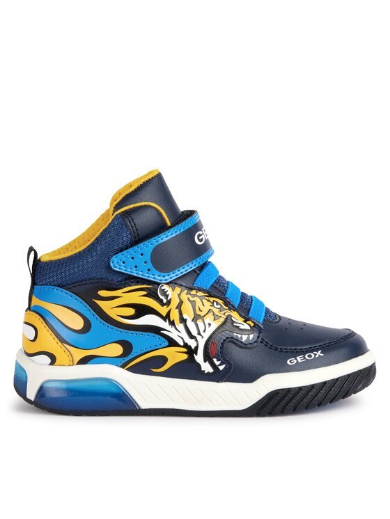 Geox Geox Laisvalaikio batai J Inek Boy J369CC 0BUCE C0657 D Tamsiai mėlyna