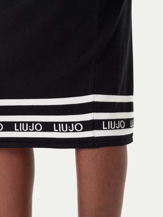 Liu Jo Sport Liu Jo Sport Ravno krilo TF5217 MS63L Črna Regular Fit