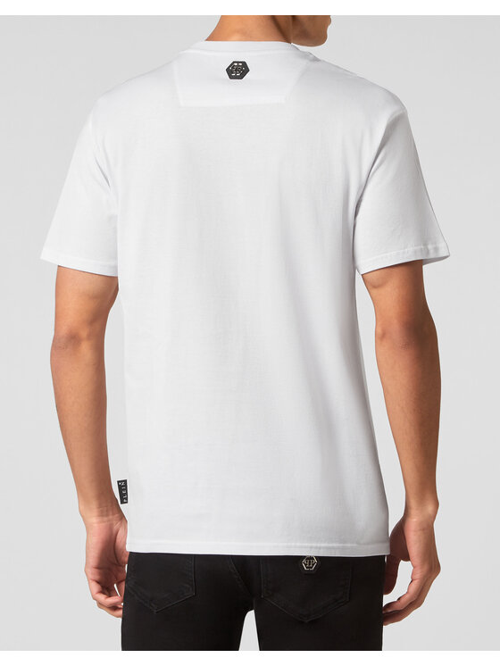 PHILIPP PLEIN PHILIPP PLEIN T-Shirt 925 Biały Regular Fit