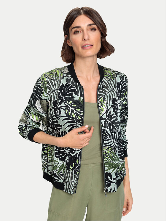 Olsen Olsen Μπλούζα 15001422 Πράσινο Regular Fit