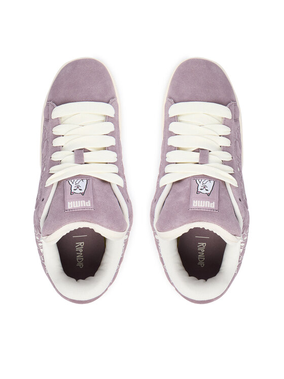 Puma Puma Sneakersy PUMA x RIPNDIP Suede XL 403651 01 M Fioletowy