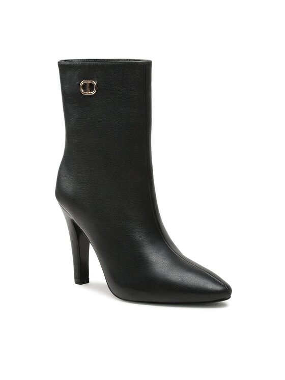 TWINSET TWINSET Botine 232TCP172 Negru