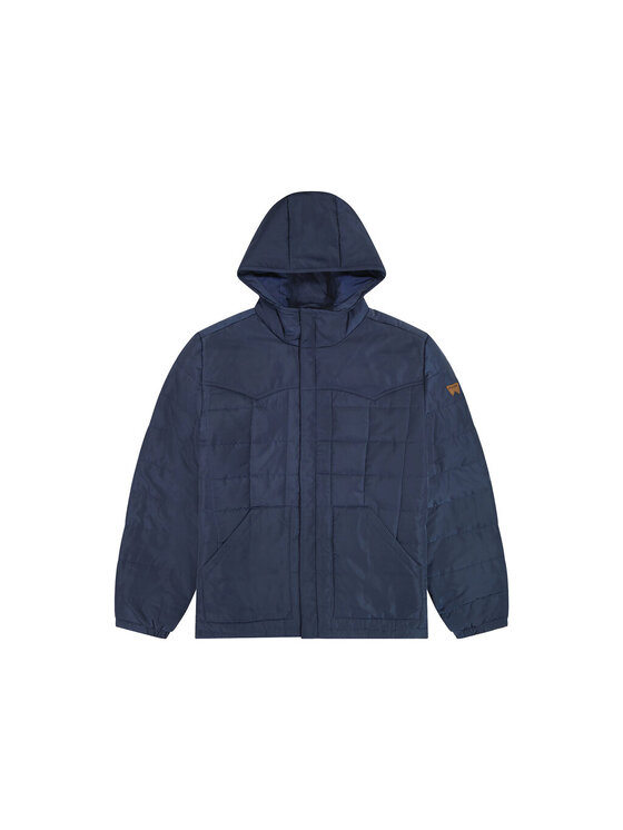 Wrangler Wrangler Kurtka puchowa Wrangler TRANSITIONAL PUFFER Niebieski Regular Fit