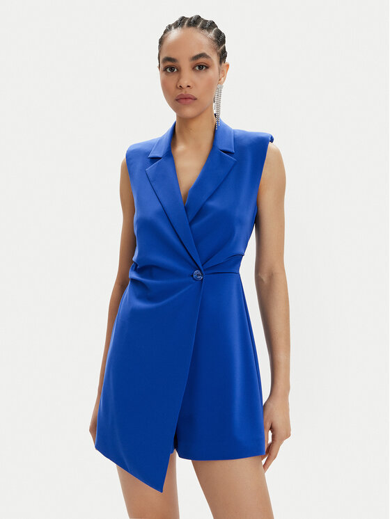 Patrizia Pepe Salopetă 2T0058/A049-CA01 Bleumarin Regular Fit