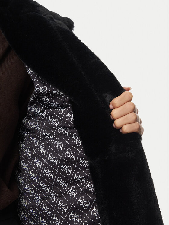Guess Guess Kurtka puchowa W6BL37 W4085 Beżowy jasny Slim Fit
