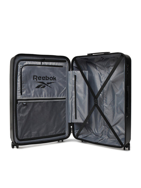 Reebok Reebok Голям куфар CEO-RBK-WAL-010-10-CCC-L BLACK Черен