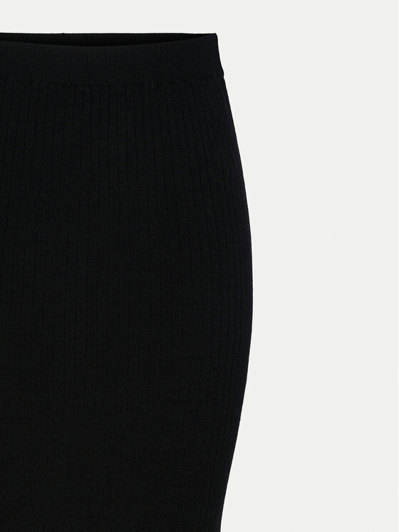 Pieces Pieces Suknja olovka Crista 17144497 Crna Regular Fit