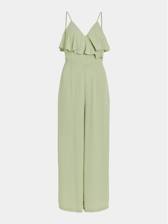 Vila Vila Jumpsuit Elke 14093630 Verde Regular Fit