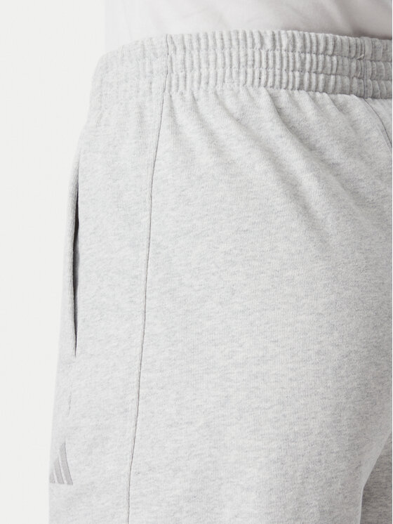 adidas adidas Teplákové kalhoty Kit Small Logo Regular Cuffed KU7941 Šedá Regular Fit