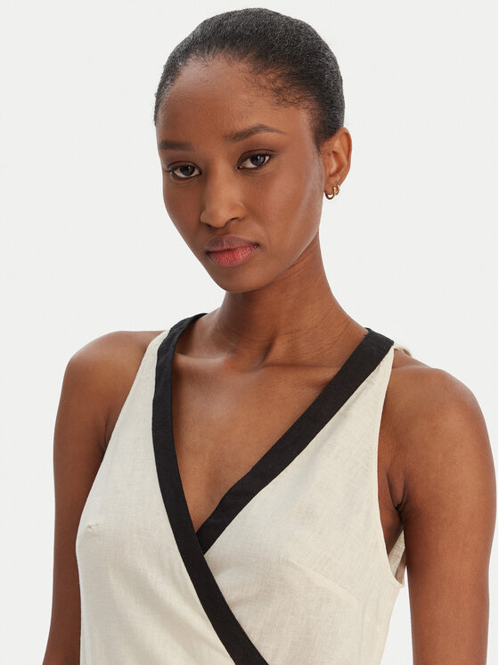 Seafolly Seafolly Sommerkleid Beach Bound 55589-DR Beige Slim Fit