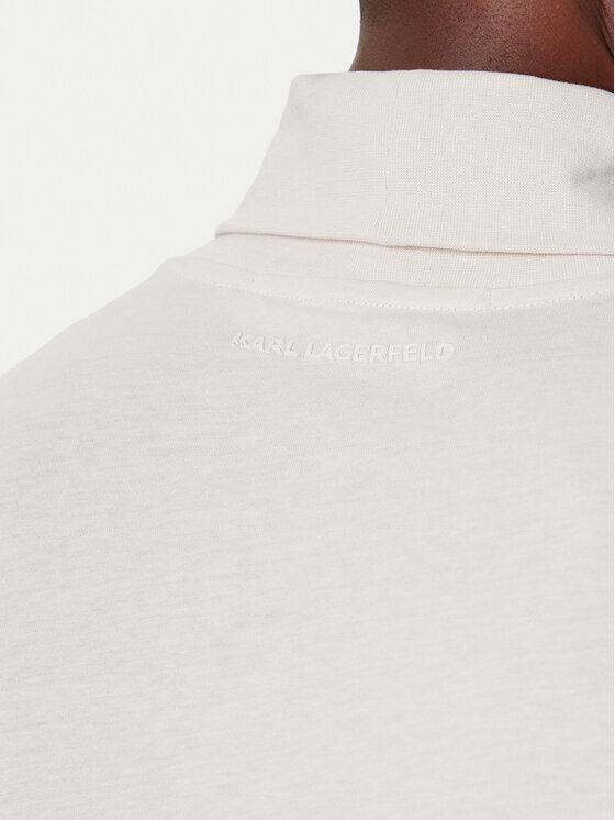 KARL LAGERFELD KARL LAGERFELD Rolák 755023 554226 Béžová Regular Fit