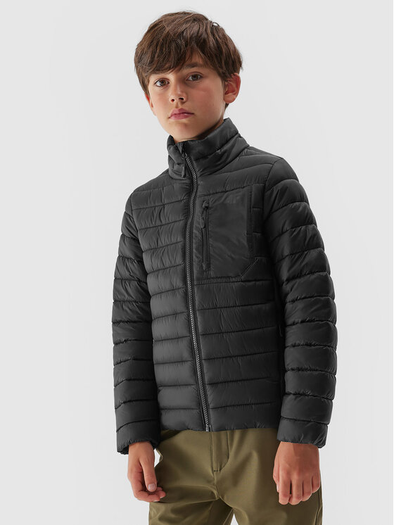 4F Zimné bundy 4FJAW23TDJAM220 Čierna Regular Fit